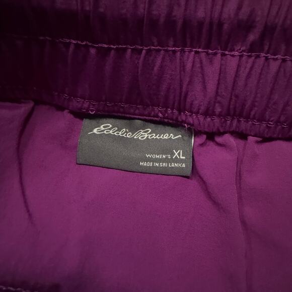 Eddie Bauer X-Large Mountain Crinkle Shorts Wicking Quick-Dry Pull-On UPF 50 New - Picture 6 of 9